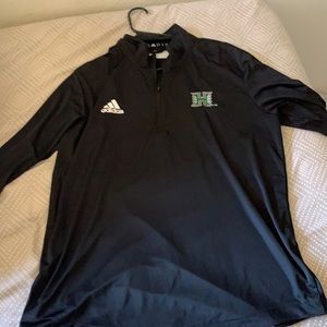 Men’s Athletic Pullover. University of Hawaii. Only worn once. Nylon material